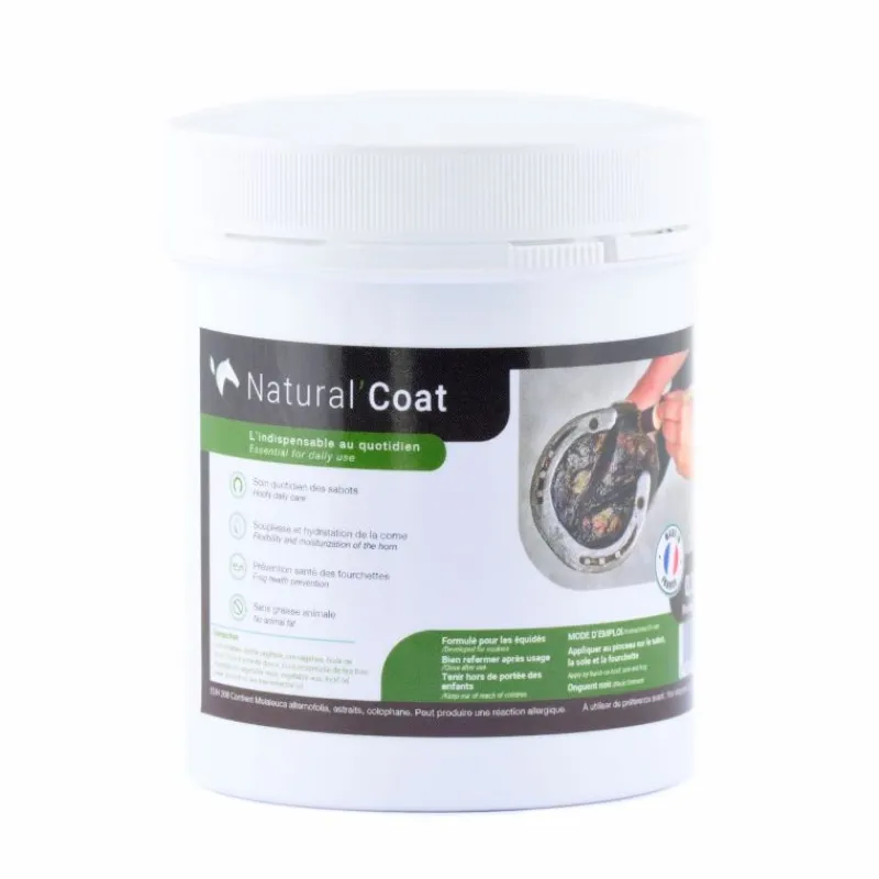 NATURAL INNOV Natural'Coat -onguent sabot cheval incolore et noir – Natural'Innov< Graisse À Pied Cheval