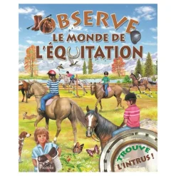 EQUIBOOKS Observe et Trouve - Monde de l'équitation - Piccolia< Librairie Equibooks