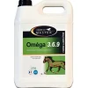 HORSE MASTER Oméga 3, 6, 9 huile végétale cheval 5l recharge -< Complément Peau Cheval|Omega 3,6,9