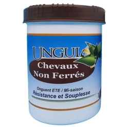 UNGULA NATURALIS Onguent spécial chevaux non ferrés mi-saison/été -< Graisse À Pied Cheval