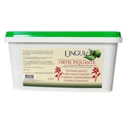 UNGULA NATURALIS Ortie piquante en poudre - Drainage cheval -< Complément Peau Cheval|Ortie