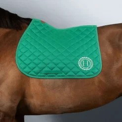HARCOUR Pack Tapis de selle cheval Sunny + Bonnet anti-mouche Funny -< Bonnet Anti-Mouche Cheval|Tapis De Dressage
