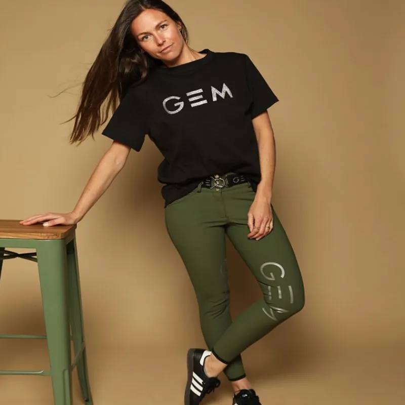 GEM Pantalon équitation femme taille haute Max - Equitation<Femme Concours Femme|Pantalon Équitation Femme