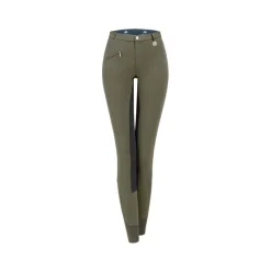 ELT Pantalon équitation femme fond peau Fun Sport -<Femme Concours Femme|Pantalon Équitation Femme