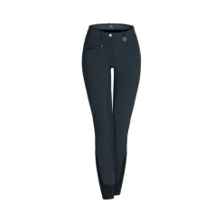 ELT Pantalon équitation femme fond peau Fun Sport -<Femme Concours Femme|Pantalon Équitation Femme