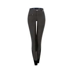 ELT Pantalon équitation femme fond peau Fun Sport -<Femme Concours Femme|Pantalon Équitation Femme