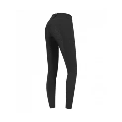 ELT Pantalon équitation femme taille haute Micro Sport Silikon fond silicone -<Femme Pantalon Équitation Femme