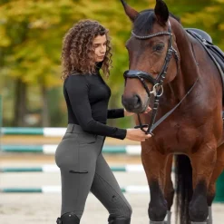 ELT Pantalon équitation Femme fond silicone Marie -<Femme Pantalon Équitation Femme