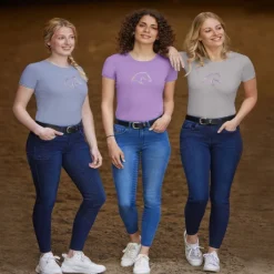 ELT Pantalon équitation jeans femme Luna -<Femme Pantalon Équitation Femme