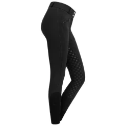 ELT Pantalon équitation taille haute femme chaud thermique Fun Sport fond silicone -<Femme Equipement Froid Et Pluie|Pantalon Équitation Femme