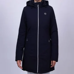 HARCOUR Parka longue équitation Femme Robertah -<Femme Veste Et Manteau Équitation Femme