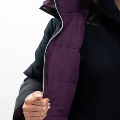 HARCOUR Parka équitation femme réversible Adèle -<Femme Equipement Froid Et Pluie|Cavalière Urbaine