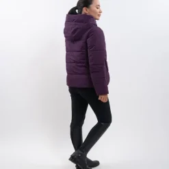 HARCOUR Parka équitation femme réversible Adèle -<Femme Equipement Froid Et Pluie|Cavalière Urbaine