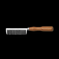 WALDHAUSEN Peigne à crin avec manche en bois -< Entretien De La Crinière