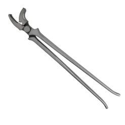 GE FORGE AND TOOL Pince à river courbée fers cheval -< Pinces Maréchalerie