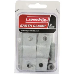 SPEEDRITE Pince de mise à la terre galvanisé clôture cheval lot de 3 -< Accessoires De Clôture Électrique