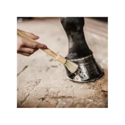 GROOMING DELUXE Pinceau à onguent cheval -< Pinceau Sabot Cheval