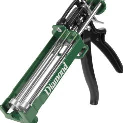 DIAMOND Pistolet double pour silicone et Equi-pak -< Outillage