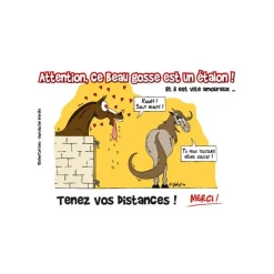 STABLE PRO Plaque de box-écurie-manège humouristique - Géhef Cartoons< Matériel D'Écurie|Porte De Box Et Accessoires