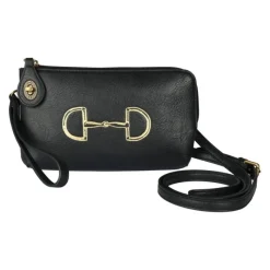 FABULHORSE Pochette cavalière cuir bandoulière gravure mors< Idées Cadeaux|Accessoires Lifestyle Équitation