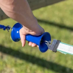 Poignée cloture cheval Premium avec raccord Litzclip - Ako< Poignées Et Porte Clôture Électrique