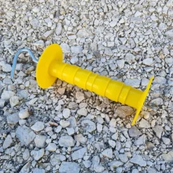 SPEEDRITE Poignée haute résistante jaune -< Poignées Et Porte Clôture Électrique
