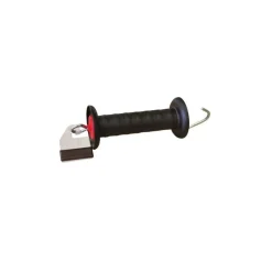 Poignée standard pour ruban avec litzclip noire< Poignées Et Porte Clôture Électrique