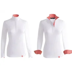 TREDSTEP Polo de compétition manches longues Femme Solo -<Femme Concours Femme