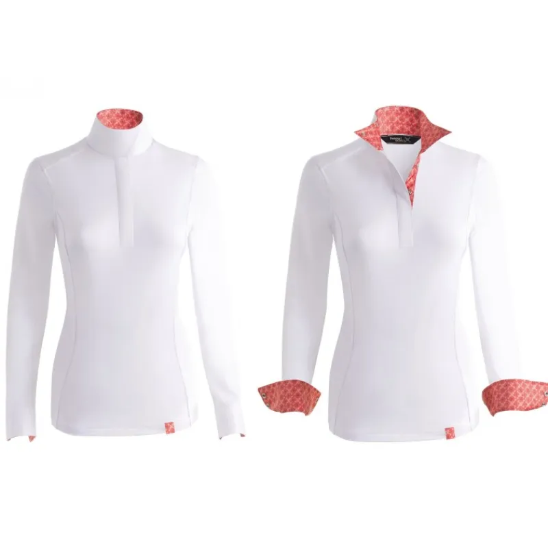 TREDSTEP Polo de compétition manches longues Femme Solo -<Femme Concours Femme