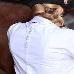 KEVIN STAUT COLLECTION Polo de concours manches longues fille -< Concours Junior