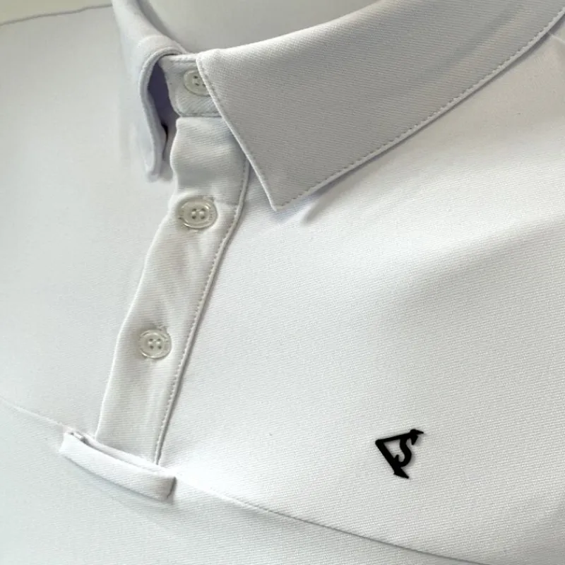 KEVIN STAUT COLLECTION Polo de concours manches longues Garçon -< Concours Junior