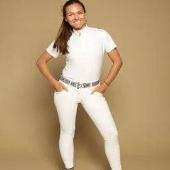 GEM Polo de concours équitation Victor manches courtes - Equitation<Femme Concours Femme