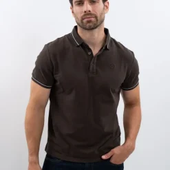 HARCOUR Polo Homme manches courtes Oscar -<Homme Tee-Shirts, Polos Homme