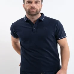 HARCOUR Polo Homme manches courtes Oscar -<Homme Tee-Shirts, Polos Homme
