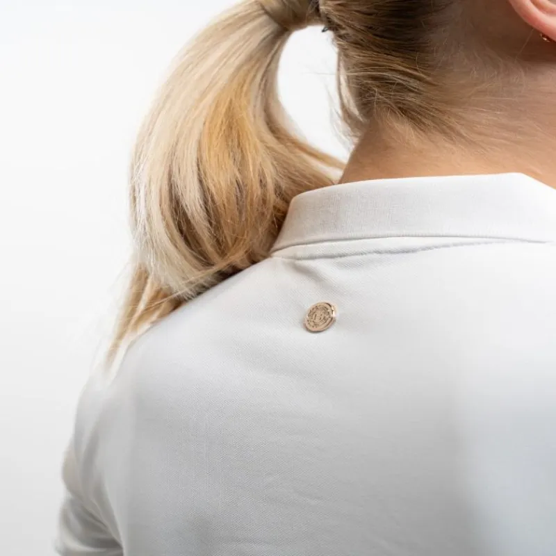 HARCOUR Polo équitation Femme Popsy -<Femme Tee-Shirts Et Polos Équitation Femme