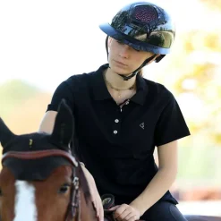 KEVIN STAUT COLLECTION Polo équitation Fille -< Cavalière Junior