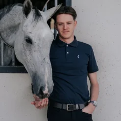 KEVIN STAUT COLLECTION Polo équitation Homme -<Homme Tee-Shirts, Polos Homme
