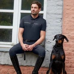 ELT Polo équitation homme Michigan -<Homme Equipement Équitation Pas Cher|Tee-Shirts, Polos Homme