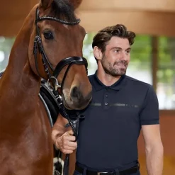 ELT Polo équitation homme Michigan -<Homme Equipement Équitation Pas Cher|Tee-Shirts, Polos Homme
