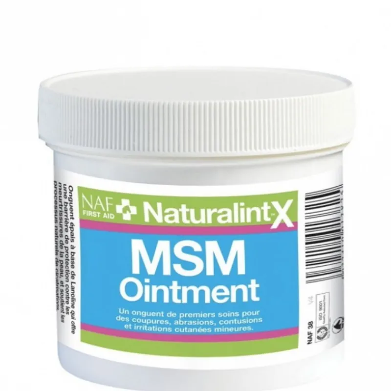 NAF Pommade cheval Ointment MSM -< Désinfectant Et Cicatrisant Cheval|Plaie Cheval