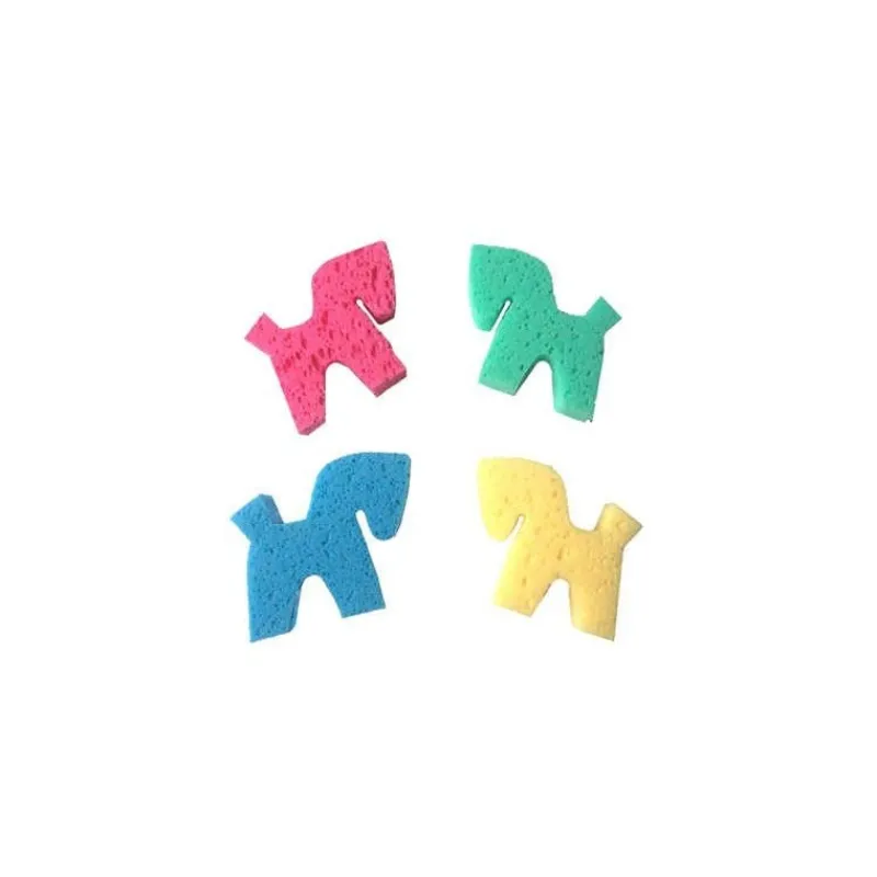 WALDHAUSEN Éponge pansage cheval colorée -< Accessoires Pansage