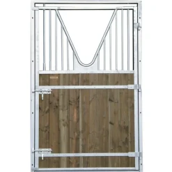 LA GEE Porte de box cheval battant à col de cygne bois Douglas - La Gée< Porte De Box Et Accessoires