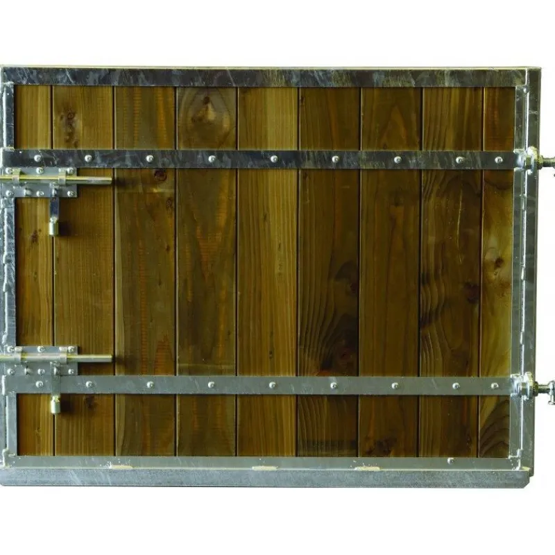 LA GEE Porte de box cheval battant haut bois Douglas Pro - La Gée< Porte De Box Et Accessoires