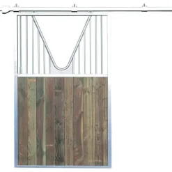 LA GEE Porte de box coulissante pin Douglas - La Gée< Porte De Box Et Accessoires