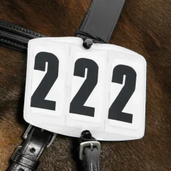 WALDHAUSEN Porte numéro rectangulaire 3 chiffres bridon cheval -< Accessoires De Bridon Cheval|Equipement Concours