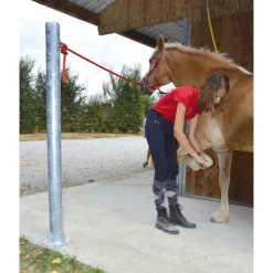 LA GEE Poteau d'attache cheval - La Gée< Matériel De Prairie|Matériel D'Écurie