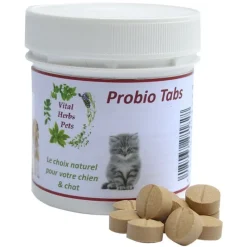 VITAL HERBS Probiotique chien et chat Probio Tabs -< Compléments Et Friandises Chien