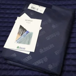 BUCAS Protection de garrot cheval pour couverture Wither Pad -< Accessoires Entretien Couvertures