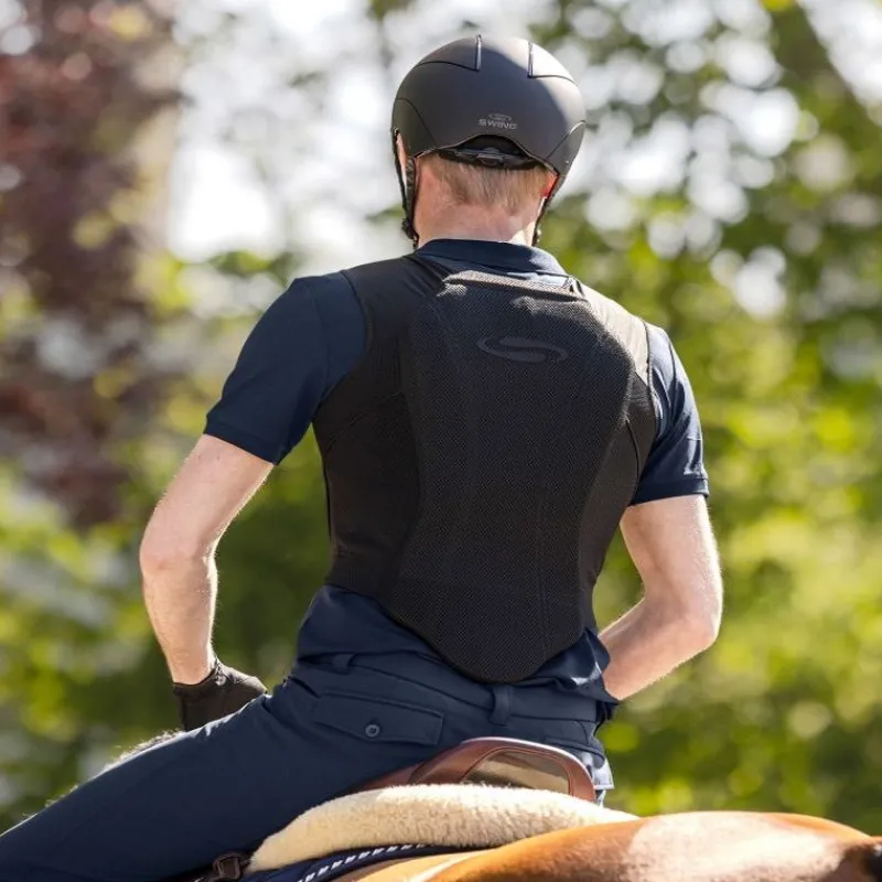 SWING Protection dorsale équitation Adulte P24 Flex -< Equipement Équitation Pas Cher|Gilets De Protection Équitation