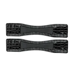 WALDHAUSEN Protections d'éperons en cuir -< Éperons